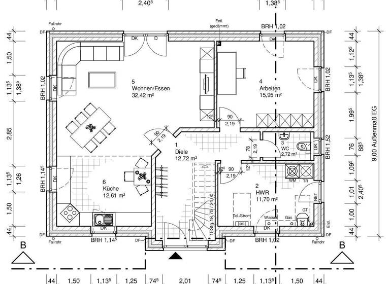 Einfamilienhaus zum Kauf 579.000 € 6 Zimmer 158 m² 1.200 m² Grundstück St. Jürgen Lübeck 23560