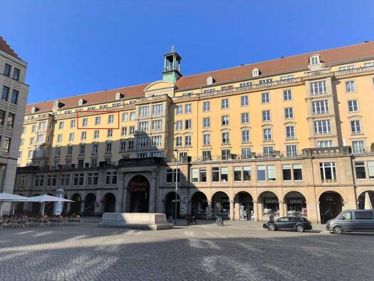 Wohnung zur Miete 1.206 € 4 Zimmer 102,4 m² 4. Geschoss Seestraße 2 Innere Altstadt Dresden 01067