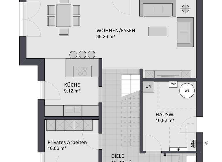 Einfamilienhaus zum Kauf provisionsfrei 481.830 € 7 Zimmer 156,7 m² 466 m² Grundstück Maibachweg Schachten Grebenstein 34393