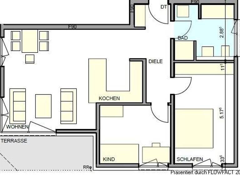 Wohnung zur Miete 869 € 3 Zimmer 79 m² 1. Geschoss frei ab 01.07.2026 Engelskirchen-Loope Engelskirchen 51766