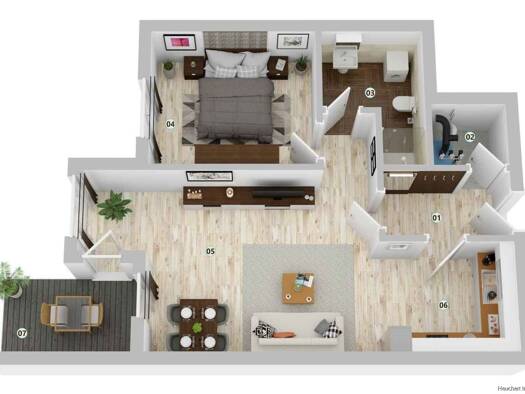 Wohnung zum Kauf 120.000 € 2 Zimmer 60,5 m² Gifhorn Gifhorn 38518