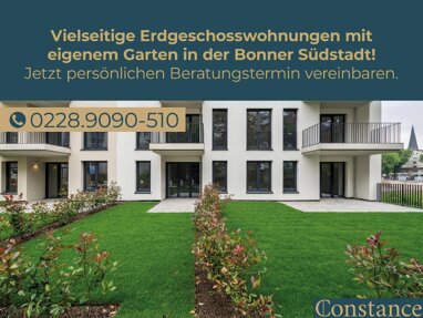 Wohnung zum Kauf provisionsfrei 474.000 € 2 Zimmer 64,7 m² EG Bonner Talviertel Bonn 53115