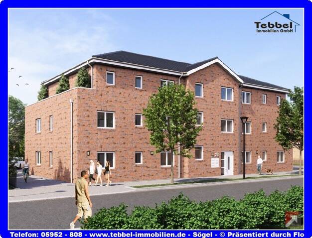 Wohnung zum Kauf - Neubau provisionsfrei 233.700 € 2 Zimmer 64,2 m² Sögel Sögel 49751