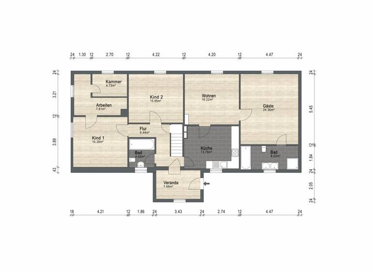 Einfamilienhaus zum Kauf 199.000 € 7 Zimmer 130 m² 2.900 m² Grundstück Woltersdorf Casekow / Woltersdorf 16306