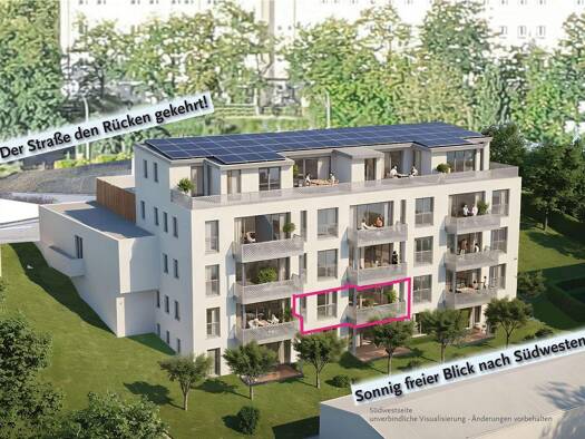 Studio zum Kauf - Neubau provisionsfrei 260.700 € 1 Zimmer 39,8 m² 1. Geschoss frei ab 31.12.2028 Achdorf Landshut 84036