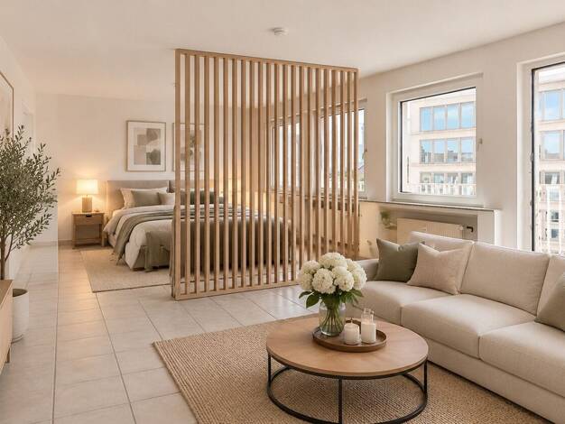 Wohnung zur Miete 1.311 € 1 Zimmer 78 m² 4. Geschoss Pempelfort Düsseldorf 40211