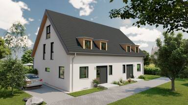 Doppelhaushälfte zum Kauf provisionsfrei 739.800 € 5 Zimmer 126 m² 219 m² Grundstück frei ab 01.09.2026 Holzwegfeld Höfles Nürnberg 90427