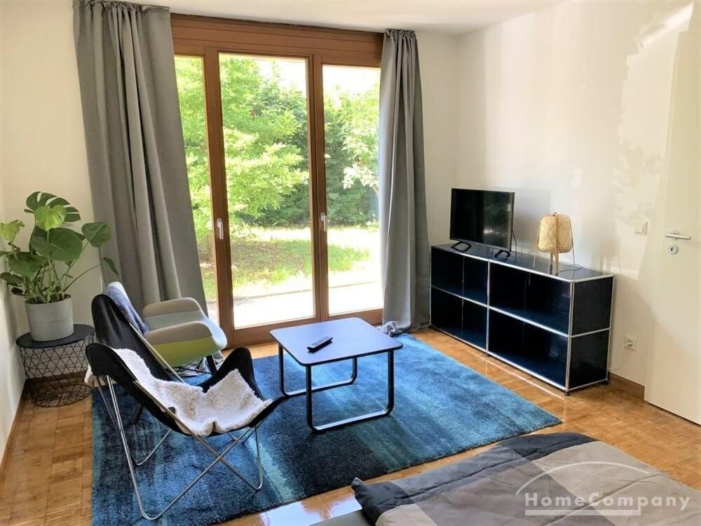 Wohnung zur Miete Wohnen auf Zeit 990 € 1 Zimmer 33 m²<br/>Wohnfläche 01.01.2025<br/>Verfügbarkeit Oberrad Frankfurt 60599