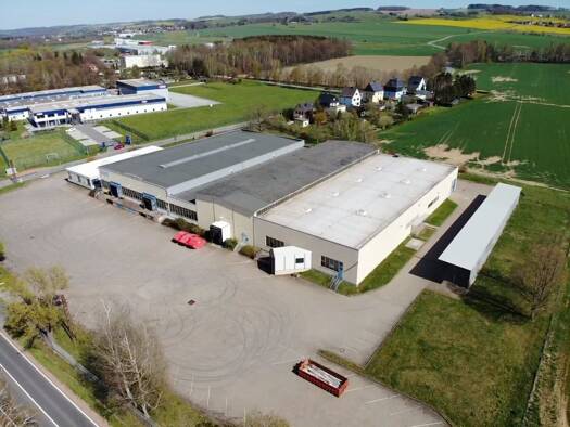 Halle/Industriefläche zur Miete provisionsfrei 3,50 € 4.569 m² Lagerfläche teilbar ab 1.500 m² Pfaffenhain Jahnsdorf/Erzgeb. 09387
