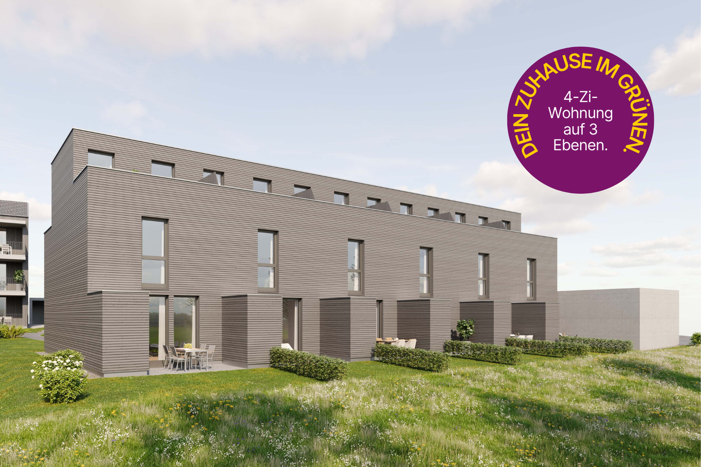 Immobilie in Opfenbach - Endlich mehr Platz: Dein Townhouse mit Garten & Dachterrasse - Bild 0