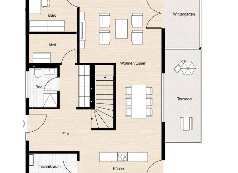 Einfamilienhaus zum Kauf 695.000 € 5 Zimmer 161 m² 853 m² Grundstück Sackenbach Lohr am Main 97816