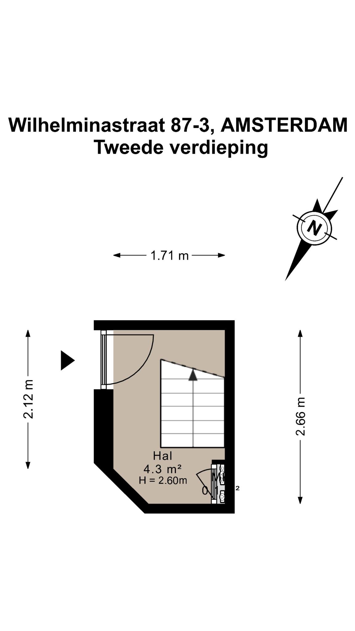 Haus zum Kauf 1.249.011 € 4 Zimmer 107 m²<br/>Wohnfläche 107 m²<br/>Grundstück wilhelminastraat 87 3 amsterdam 1054 VZ