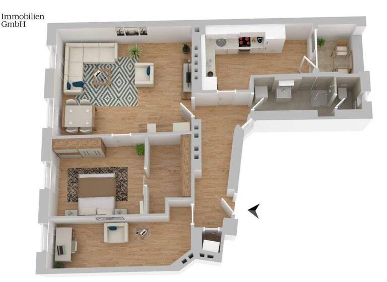 Wohnung zur Miete 958 € 3,5 Zimmer Waldegg Linz 4020