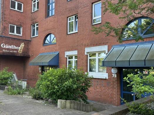 Wohnung zur Miete 599 € 2 Zimmer 50 m² 1. Geschoss frei ab 24.07.2026 Olshausenstraße 79 Wik Kiel 24106