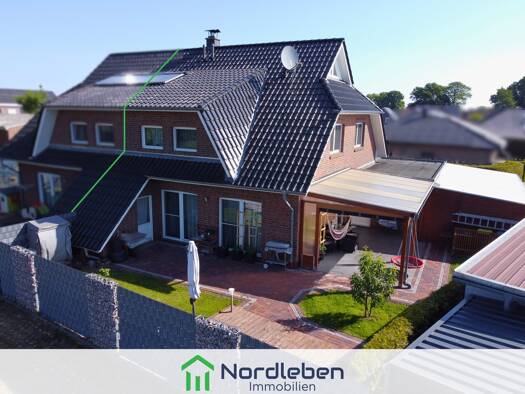 Doppelhaushälfte zum Kauf 395.000 € 5 Zimmer 159 m² 442,8 m² Grundstück Friesoythe 26169