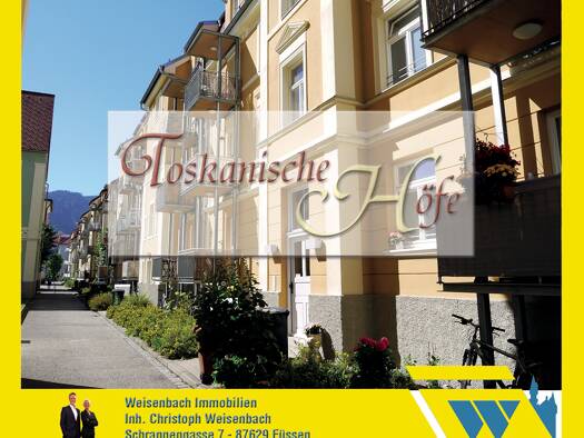 Wohnung zum Kauf als Kapitalanlage geeignet 269.000 € 2 Zimmer 62 m² Füssen Füssen 87629