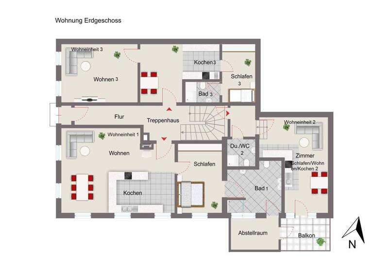 Wohnung zum Kauf 5 Zimmer 150 m² Hasel 79686
