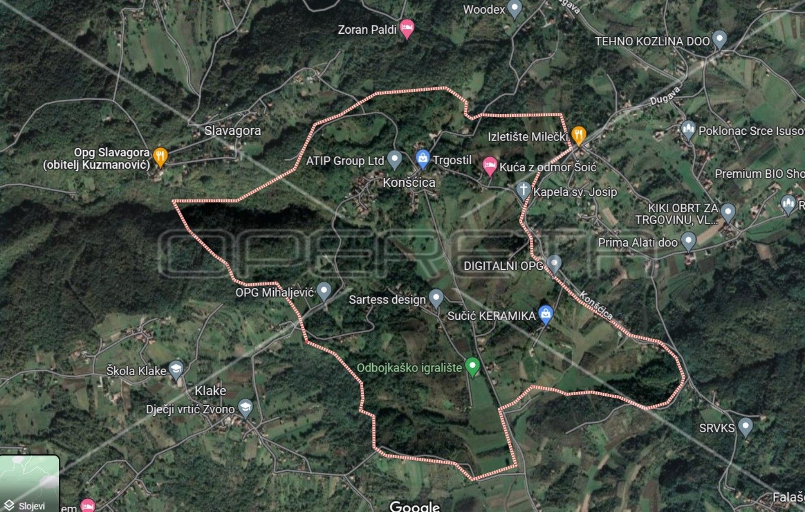 Land-/Forstwirtschaft zum Kauf 30.000 € Konscica Konscica