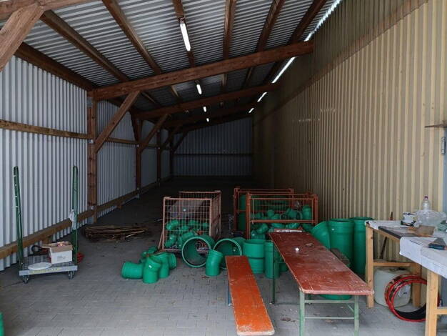 Lagerhalle zur Miete provisionsfrei 192 m² Lagerfläche Im Gewerbepark 1 Hunderdorf Hunderdorf 94336