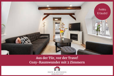 Wohnung zum Kauf 359.000 € 2 Zimmer 48 m² Dachgeschoss Alt-Travemünde / Rönnau Lübeck / Travemünde 23570