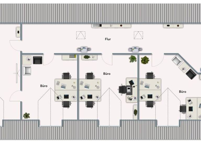 Büro zur Miete 8,40 € 4 Zimmer 178 m² Bürofläche Karlsfeld 85757