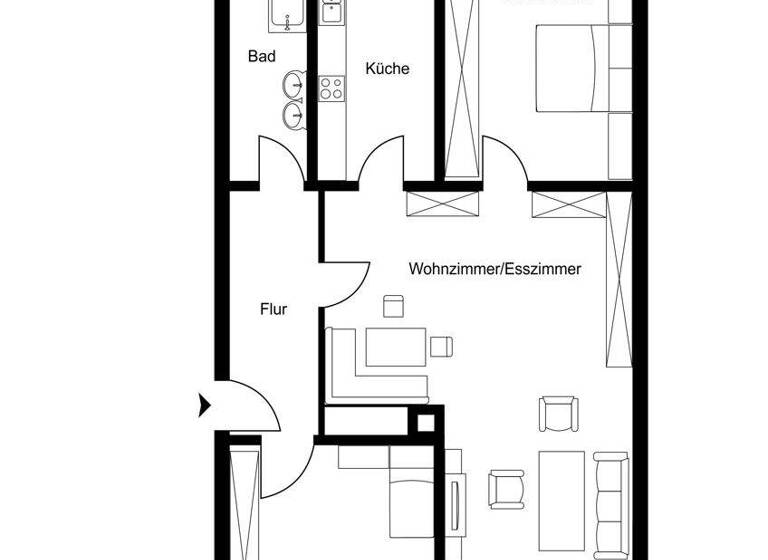 Wohnung zum Kauf 270.000 € 3 Zimmer 91,9 m² Plüderhausen 73655