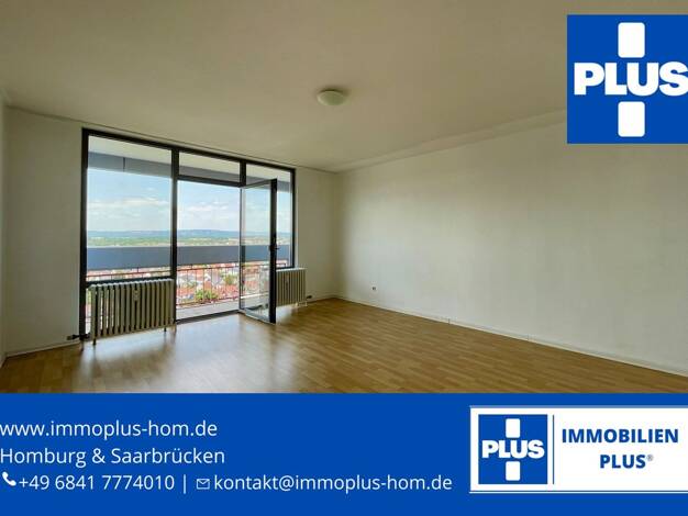 Wohnung zur Miete 620 € 2 Zimmer 66 m² 12. Geschoss Homburg 66424