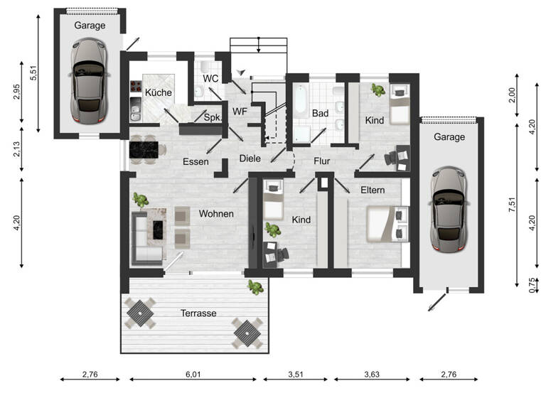Einfamilienhaus zum Kauf provisionsfrei 685.000 € 8 Zimmer 194 m² 528 m² Grundstück Sersheim 74372