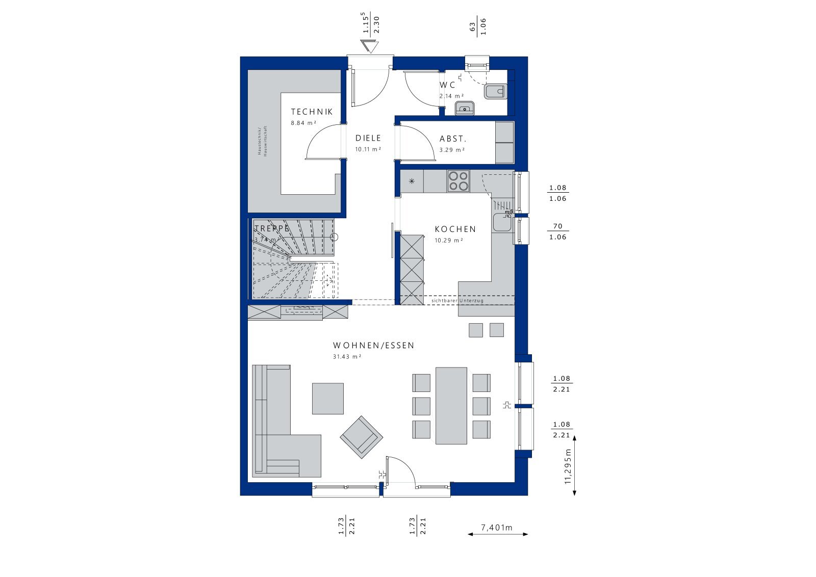 Haus zum Kauf 733.456 € 5,5 Zimmer 151,9 m²<br/>Wohnfläche 799 m²<br/>Grundstück Speldorf - Nordost Mülheim an der Ruhr 45478