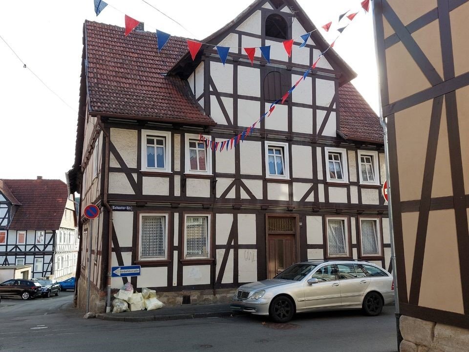 Einfamilienhaus zum Kauf provisionsfrei 98.000 € 4 Zimmer 200 m²<br/>Wohnfläche 256 m²<br/>Grundstück Schusterstr. 50 Bad Sooden-Allendorf Bad Sooden Allendorf 37242