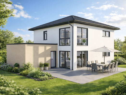 Einfamilienhaus zum Kauf - Erstbezug provisionsfrei 419.000 € 4 Zimmer 120 m² 613 m² Grundstück frei ab sofort Gornau Gornau 09405