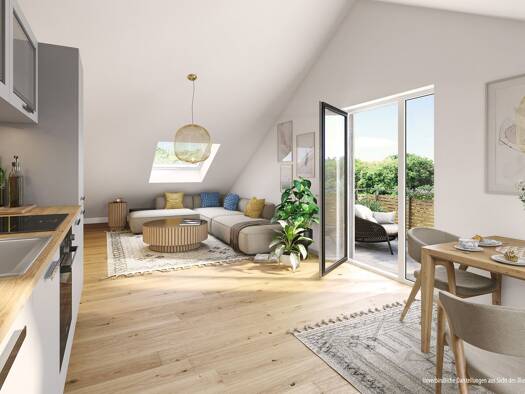 Wohnung zum Kauf - Erstbezug provisionsfrei 385.900 € 2 Zimmer 54,2 m² Holzkirchen Holzkirchen 83607