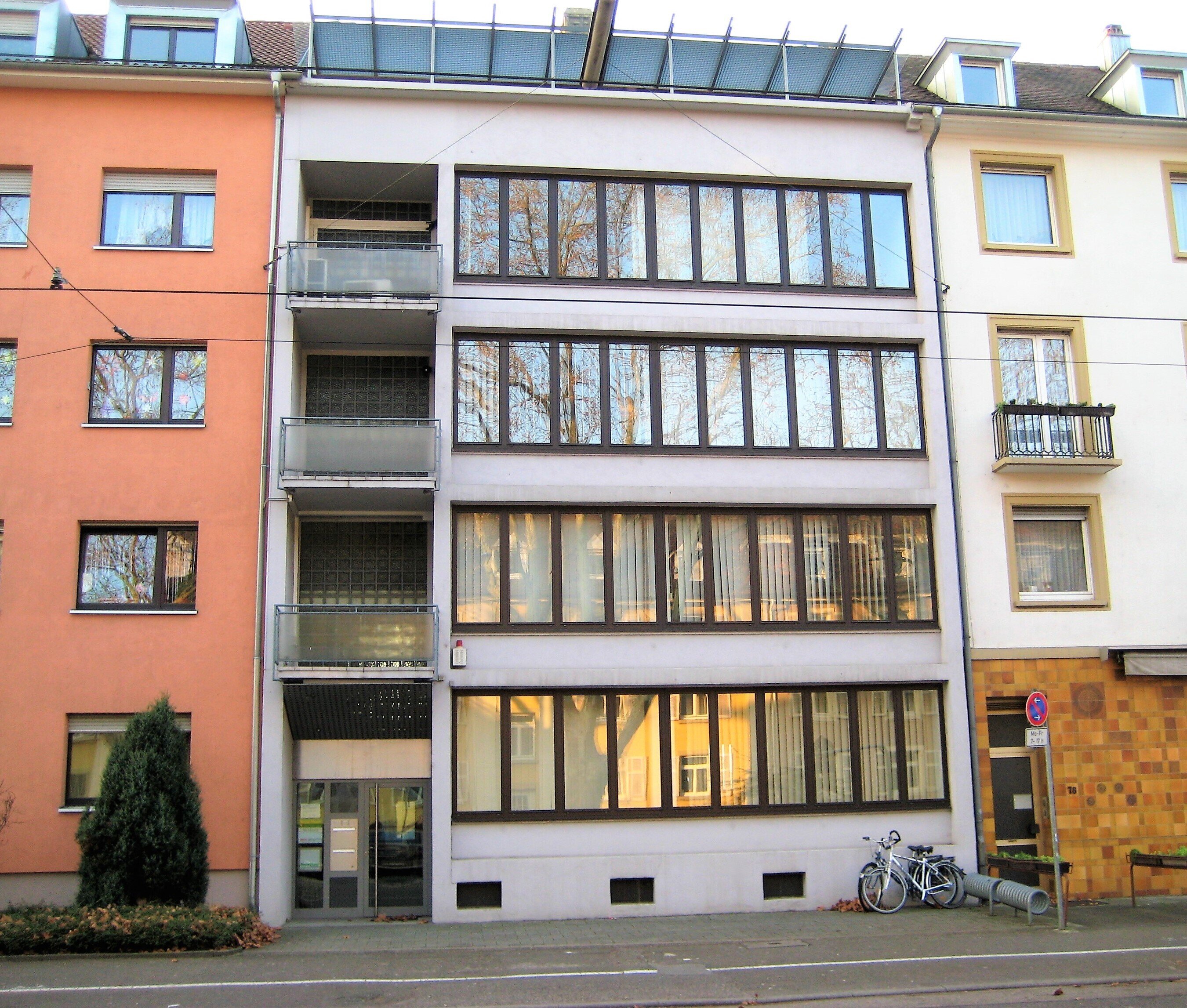 Büro-/Praxisfläche zur Miete 480 € 2 Zimmer 45 m²<br/>Bürofläche Rüppurrer Straße Südstadt - Südlicher Teil Karlsruhe 76137