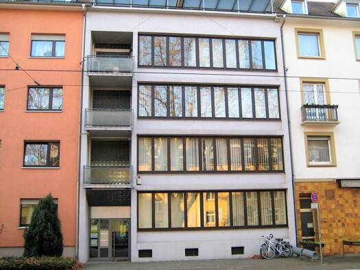 Büro zur Miete 420 € 2 Zimmer 43 m² Bürofläche Rüppurrer Straße Südstadt Karlsruhe 76137