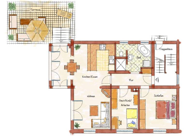 Mehrfamilienhaus zum Kauf 930.000 € 9 Zimmer 265 m² 1.553 m² Grundstück Brechten Dortmund 44339