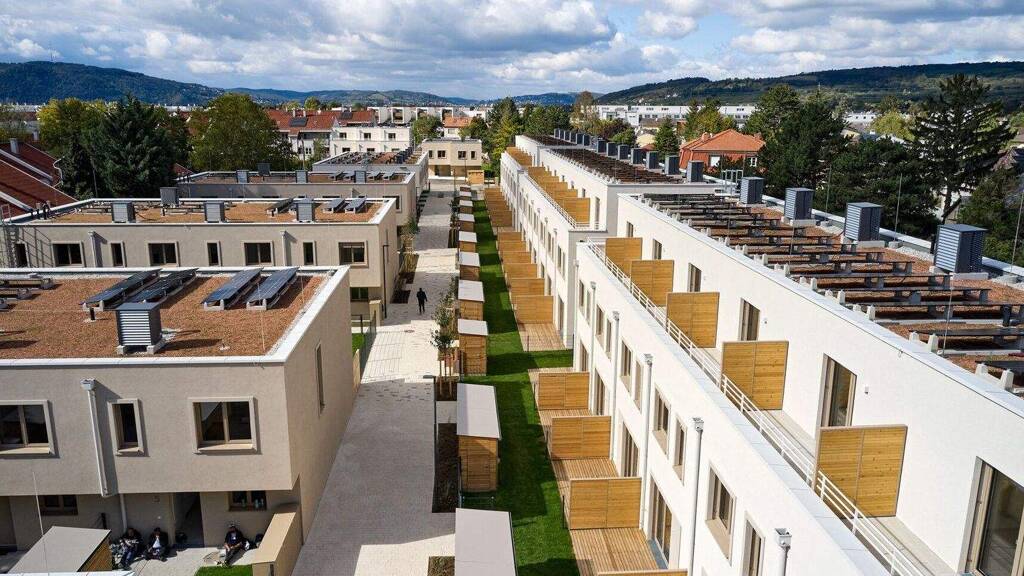 Reihenmittelhaus zum Kauf 634.900 € 5 Zimmer 124,1 m² 97,4 m² Grundstück Herrenholzgasse Wien 1210