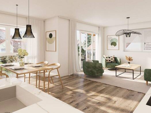 Wohnung zum Kauf provisionsfrei 359.000 € 3,5 Zimmer 91,5 m² Obere Dorfstraße 3 Dormettingen 72358