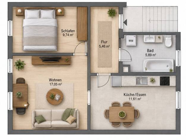 Wohnung zur Miete auf Zeit 1.290 € 2 Zimmer 50 m² frei ab sofort Lindenthaler Hauptstraße 79 Lindenthal Leipzig 04158