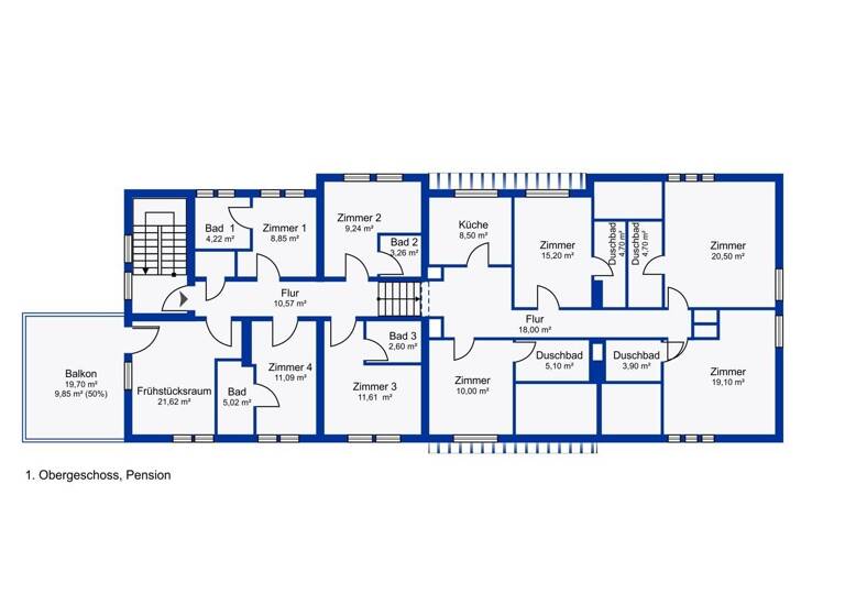 Hotel zum Kauf 495.000 € 8 Zimmer Walluf / Niederwalluf 65396