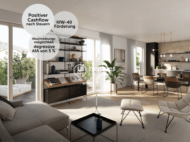 Wohnung zum Kauf - Erstbezug 479.000 € 2 Zimmer 43,1 m² 1. Geschoss Altona-Nord Hamburg 22769