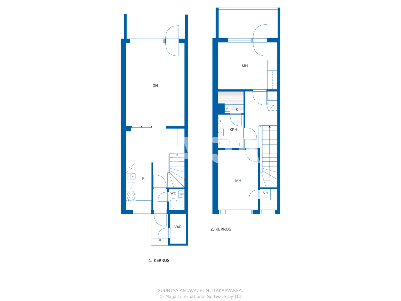 Reihenmittelhaus zum Kauf 130.000 € 3 Zimmer 72 m²<br/>Wohnfläche 17.481,6 m²<br/>Grundstück Samoilijantie 3 Kuopio 70200