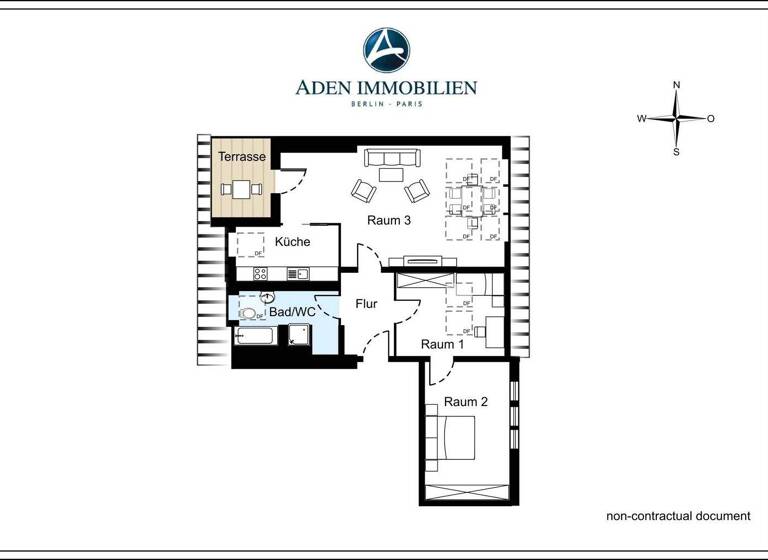 Wohnung zum Kauf - Erstbezug 464.900 € 3 Zimmer 76,4 m² 4. Geschoss Schillerpromenade 2 Oberschöneweide Berlin 12459