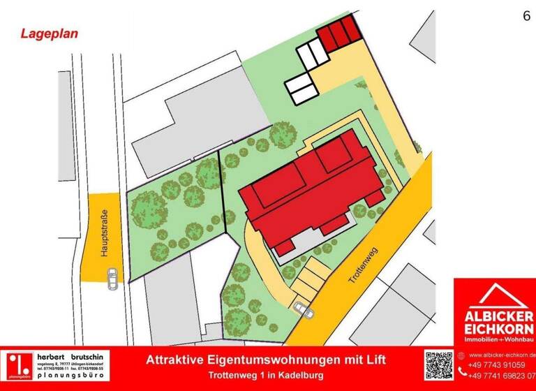 Wohnung zum Kauf provisionsfrei 469.000 € 3 Zimmer 100 m² Trottenweg 1 Kadelburg Küssaberg 79790