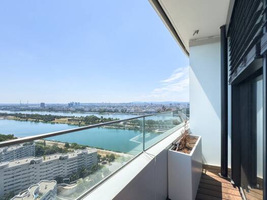 Wohnung zur Miete - Erstbezug 1.301 € 1 Zimmer 33,1 m² 23. Geschoss Donaustadt 1220