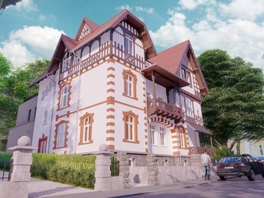 Mehrfamilienhaus zum Kauf provisionsfrei 389.000 € 21 Zimmer 607 m² 1.124 m² Grundstück Meiningen Meiningen 98617