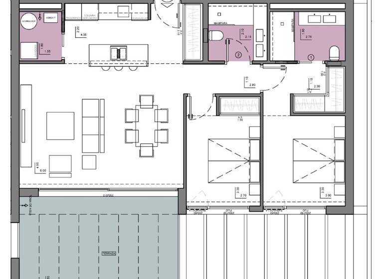 Wohnung zum Kauf - Erstbezug provisionsfrei 699.000 € 3 Zimmer 116 m² Calpe 03710