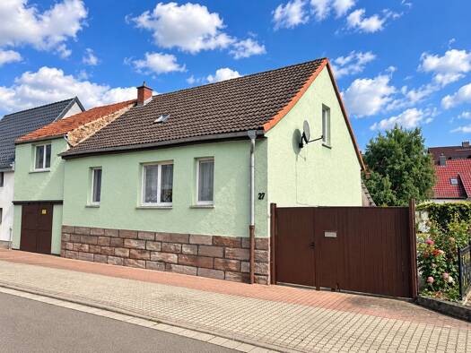 Einfamilienhaus zum Kauf 119.000 € 4 Zimmer 95 m² 727 m² Grundstück Bad Frankenhausen Bad Frankenhausen/Kyffhäuser 06567