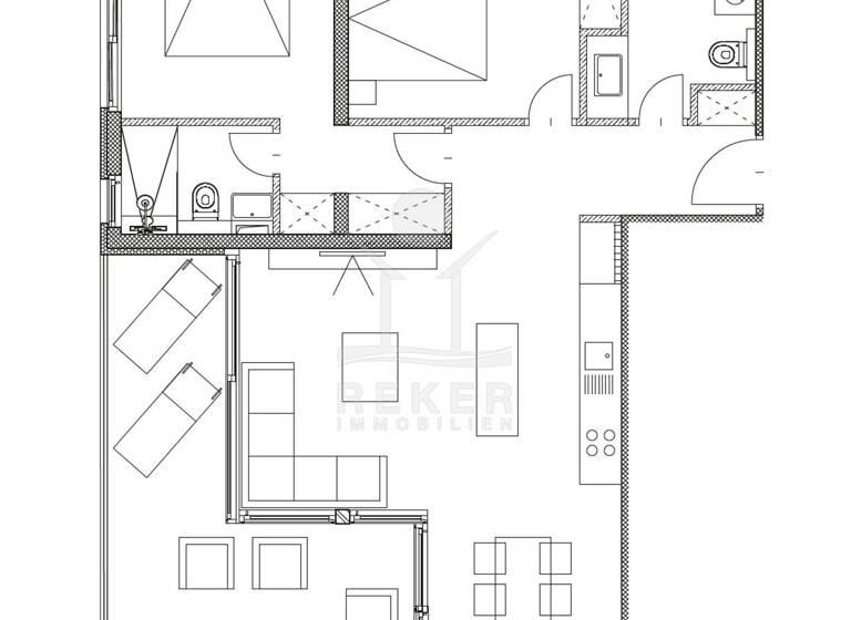 Wohnung zum Kauf - Erstbezug 580.000 € 3 Zimmer 90 m² 2. Geschoss Omis 21310
