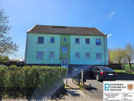 Wohnung zum Kauf 58.500 € 3 Zimmer 62,6 m² Geschoss 1/2 frei ab sofort Pelsin Anklam 17389
