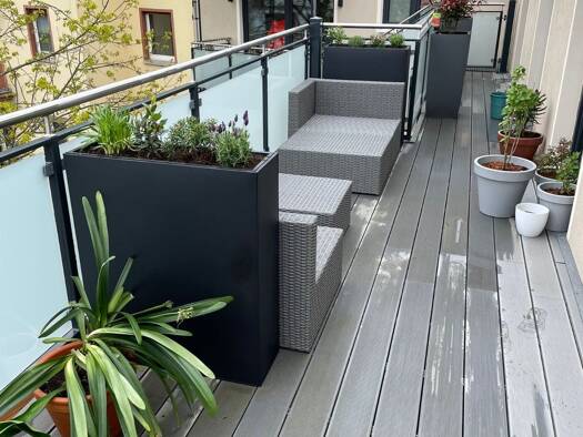 Terrassenwohnung zur Miete 1.460 € 1 Zimmer 85 m² 2. Geschoss Rödelheim Mitte-West 60489